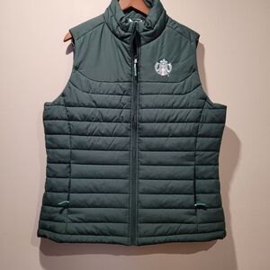 Starbucks Green Stormtech Puffer Vest